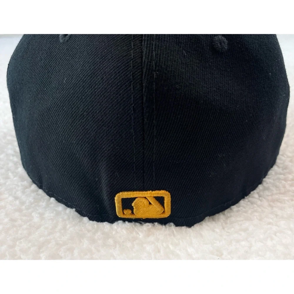 NEW ERA • Black/Golden Orange SF Giants MLB Classic Baseball Hat - Picture 8 of 16